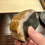 鮨 さえ喜 - 手渡ししてくれるノドグロ　