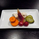 Parc - 特製ゴロゴロ野菜のピクルス(600円)
                        