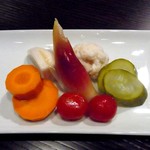 Parc - 特製ゴロゴロ野菜のピクルス(600円)
                        