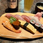 しほう田 - 特にぎりランチ…¥1,500円(税込)
      ※通常提供メニューでは有りません。