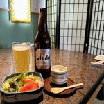 しほう田 - サラダと茶碗蒸し