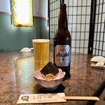 しほう田 - 先ずはお通しで一杯♡