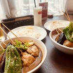 スープカレー スアゲ4 - 