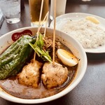 スープカレー スアゲ4 - 