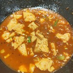 ラーメン 麻辣 - 麺完食後