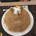 和栗モンブラン＆かき氷 ふわり - 