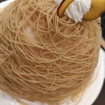 和栗モンブラン＆かき氷 ふわり - 