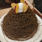 和栗モンブラン＆かき氷 ふわり - 