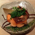 くろぎ - 桜鱒と筍の照焼