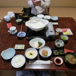 富喜の湯 - 朝食