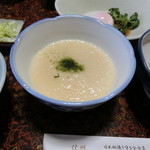 富喜の湯 - 朝食　とろろ芋