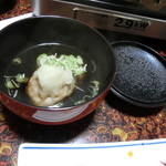 富喜の湯 - 蕎麦団子