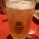 恵比寿 大龍軒 - 大龍ハイボール。店名を冠するは紹興酒ベース