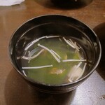 うなぎ青葉 - プラス100円で肝吸いに変更