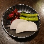 うなぎ青葉 - 漬物