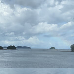 天ノ寂 - 右端に薄らと虹が見えます