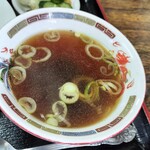 亀印食堂 - 亀印食堂　チャーハンスープアップ