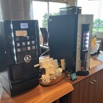 松島 一の坊 - コーヒーマシン。