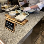 松島 一の坊 - 天ぷらも揚げたて。