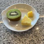 松島 一の坊 - 果物の種類は、少なめです。