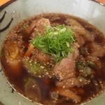 空飛ぶうどん やまぶき家 - 豚バラの肉汁つけ麺