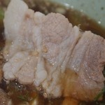 空飛ぶうどん やまぶき家 - 豚バラの肉汁つけ麺　豚バラ