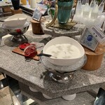 松島 一の坊 - ヨーグルトも２種類。