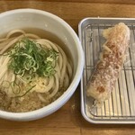 トウキョウサンフラワーイイダバシ - かけ冷中盛　ちくわ天