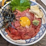 どん亭 - まぐろ中落ち丼