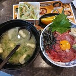 どん亭 - まぐろ中落ち丼