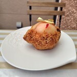 patisserie andbell - 桃パイ