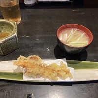 魚菜 由良 2号店 - 天ぷら+あら汁