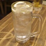 神鶏 - 「生レモンサワー」599円で乾いた喉を潤しつつ・・・