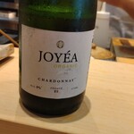 すしやのたい悟 - ノンアルコールスパークリングワイン・シャルドネのボトルアップ。