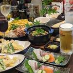 一粒亭かず - 平日限定4000円コース