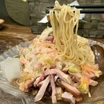 麺場 Voyage - ボヤモンドダスト 1300円＋麺大盛り(240g) 100円
