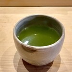 すしやのたい悟 - 熱いお茶を〆にいただきました、感謝♡