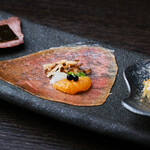 和牛焼肉 ぱんが - 和牛前菜3種盛り