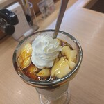 すし江戸 - 生クリームプリンパフェ