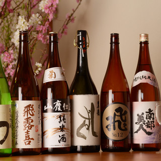 You can enjoy seasonal side dishes and seasonal sake that go well with Japanese Japanese-style meal.