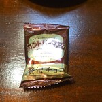 キッチン ブルー グローブ - お菓子のアップ