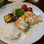 キッチン ブルー グローブ - ご飯に吸わせます