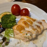 キッチン ブルー グローブ - まだまだあります、チキンソテー