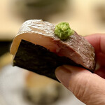 道人 - ⑤鬼鯵の棒鮨