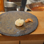 天ぷら もっこす - 海老１