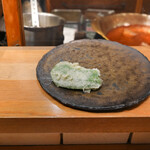 天ぷら もっこす - 渡邊さんのピーマン