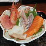 居酒屋　大ちゃん - ランチセットのおさしみ