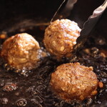 納豆発酵料理 西豆 - 納豆とひき肉のミートボール