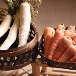 納豆発酵料理 西豆 - 自家製の採りたて野菜