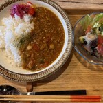 niginigi - 野菜とひよこ豆の発酵キーマカレー